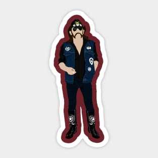 Tribute: Lemmy Sticker